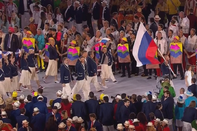 Rio: Mieszane reakcje tłumu na Rosjan