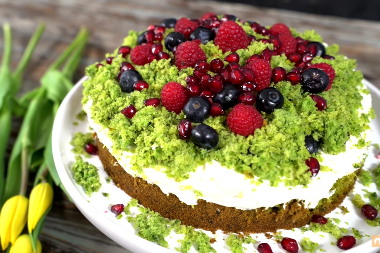 Przepis na ciasto Leśny Mech.