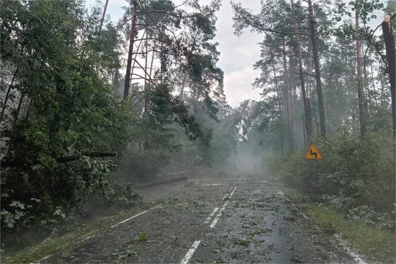 Burze nad Polską powodują spore szkody.