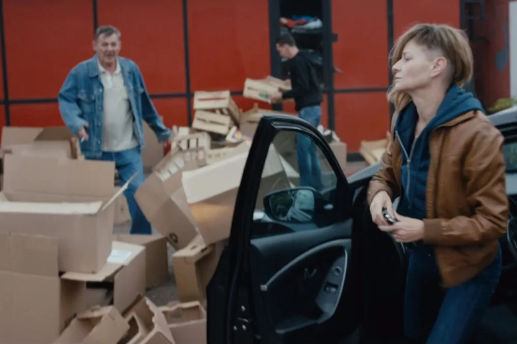 Małgorzata Kożuchowska gra główną rolę w filmie Patryka Vegi. Nawiązała w nim do słynnej sceny z "M jak miłość"