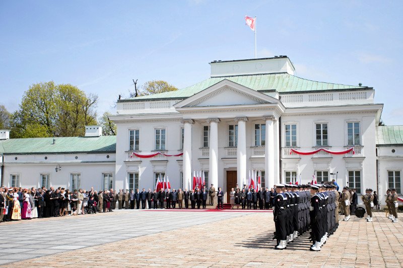 Belweder przed dwa dni lipca będzie udawał Buckingham Palace.