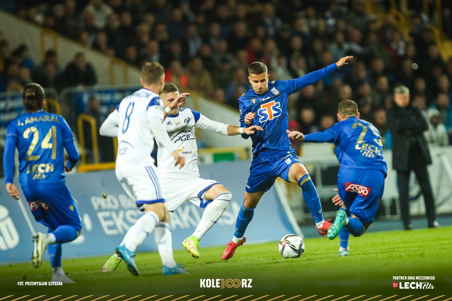 Stal Mielec zdołała zatrzymać na swoim terenie Lecha Poznań, czyli lidera PKO Ekstraklasy