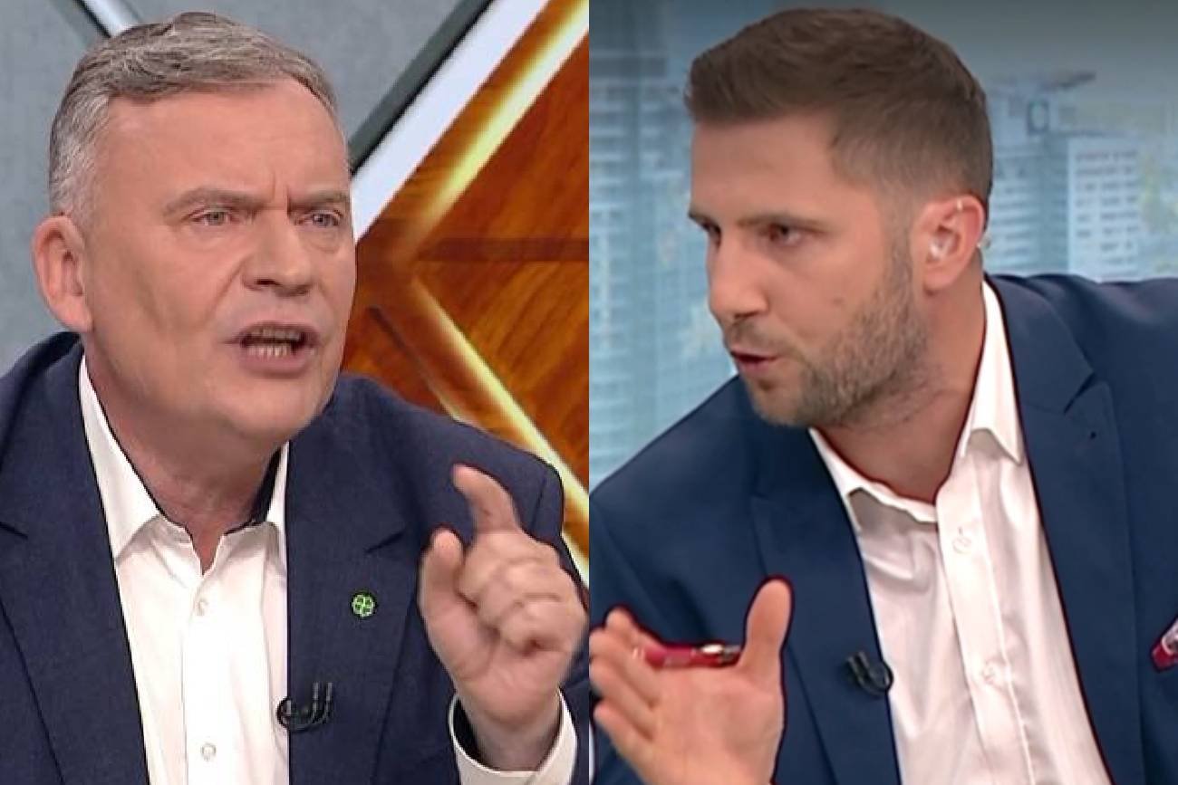 "Jest pan chamem!" Skandaliczne słowa Kłeczka do posła PO