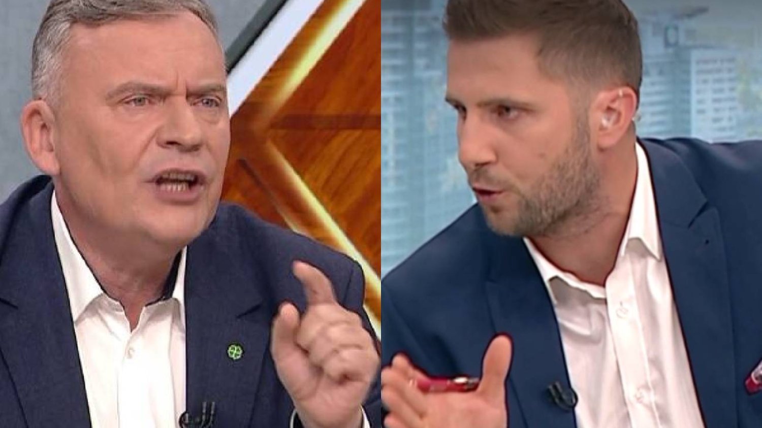 "Jest pan chamem!" Skandaliczne słowa Kłeczka do posła PO