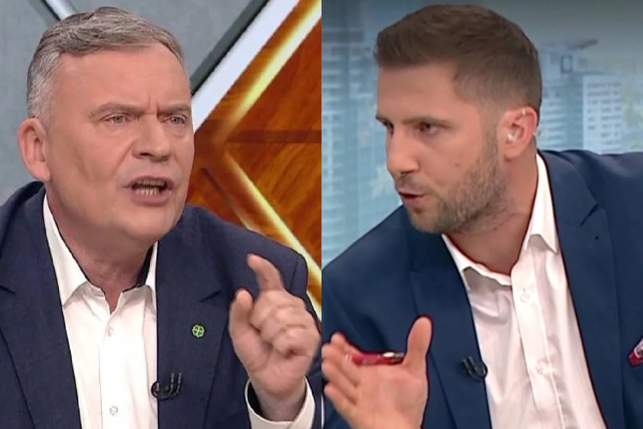 "Jest pan chamem!" Skandaliczne słowa Kłeczka do posła PO