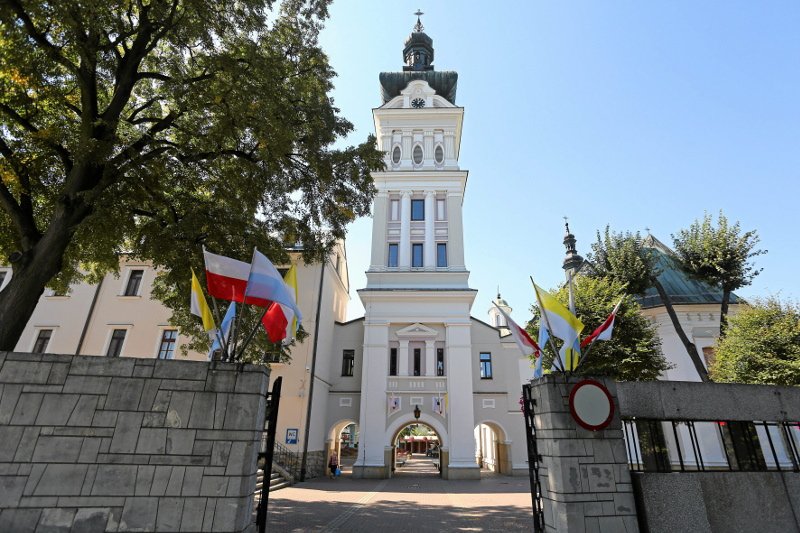 Klasztor redemptorystów w Tuchowie zamknięty z powodu koronawirusa.