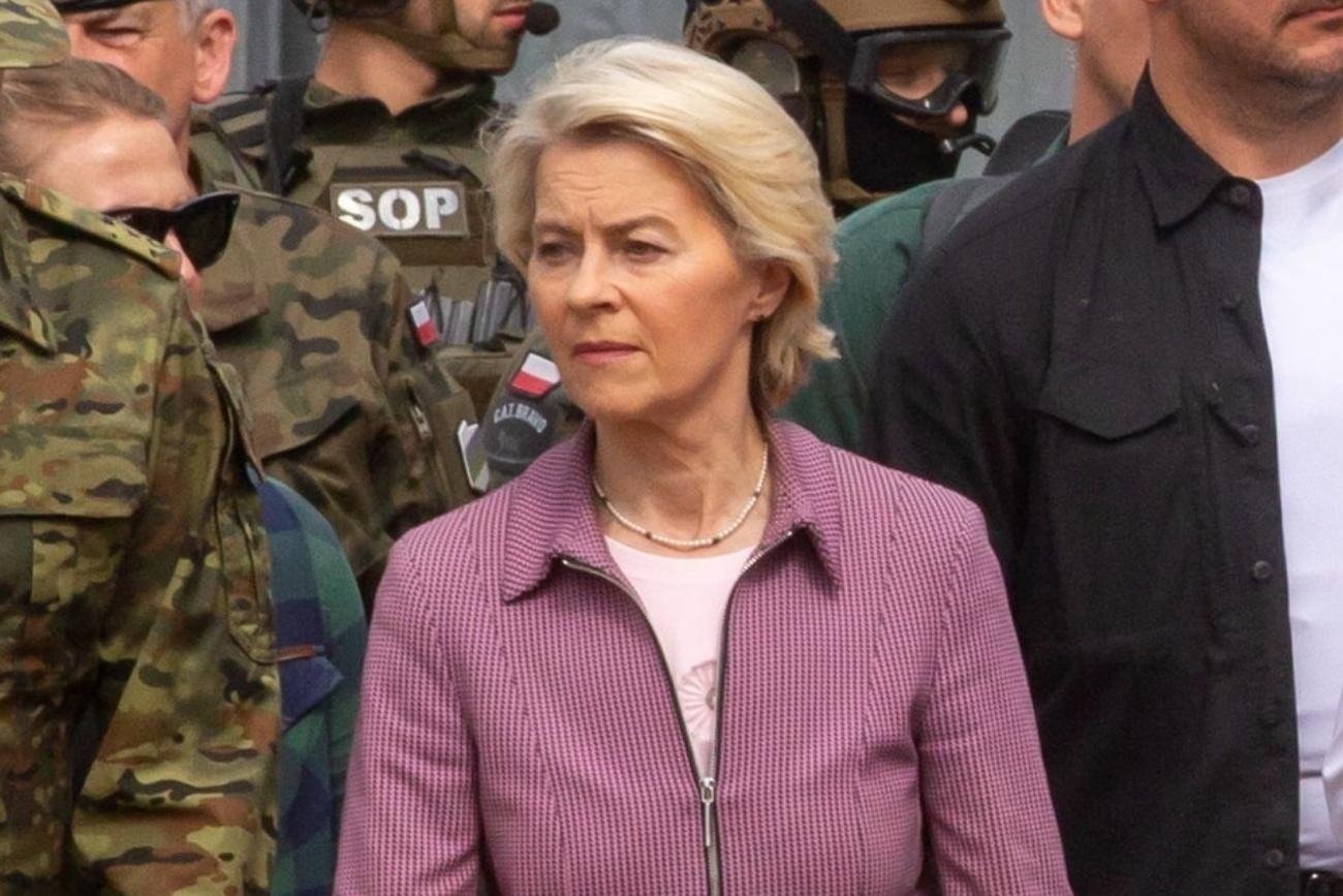 Wojska Europy w Ukrainie? Szefowa KE ma plan. Wojska Europy w Ukrainie? Ursula Von der Leyen ma "jasny plan działania".