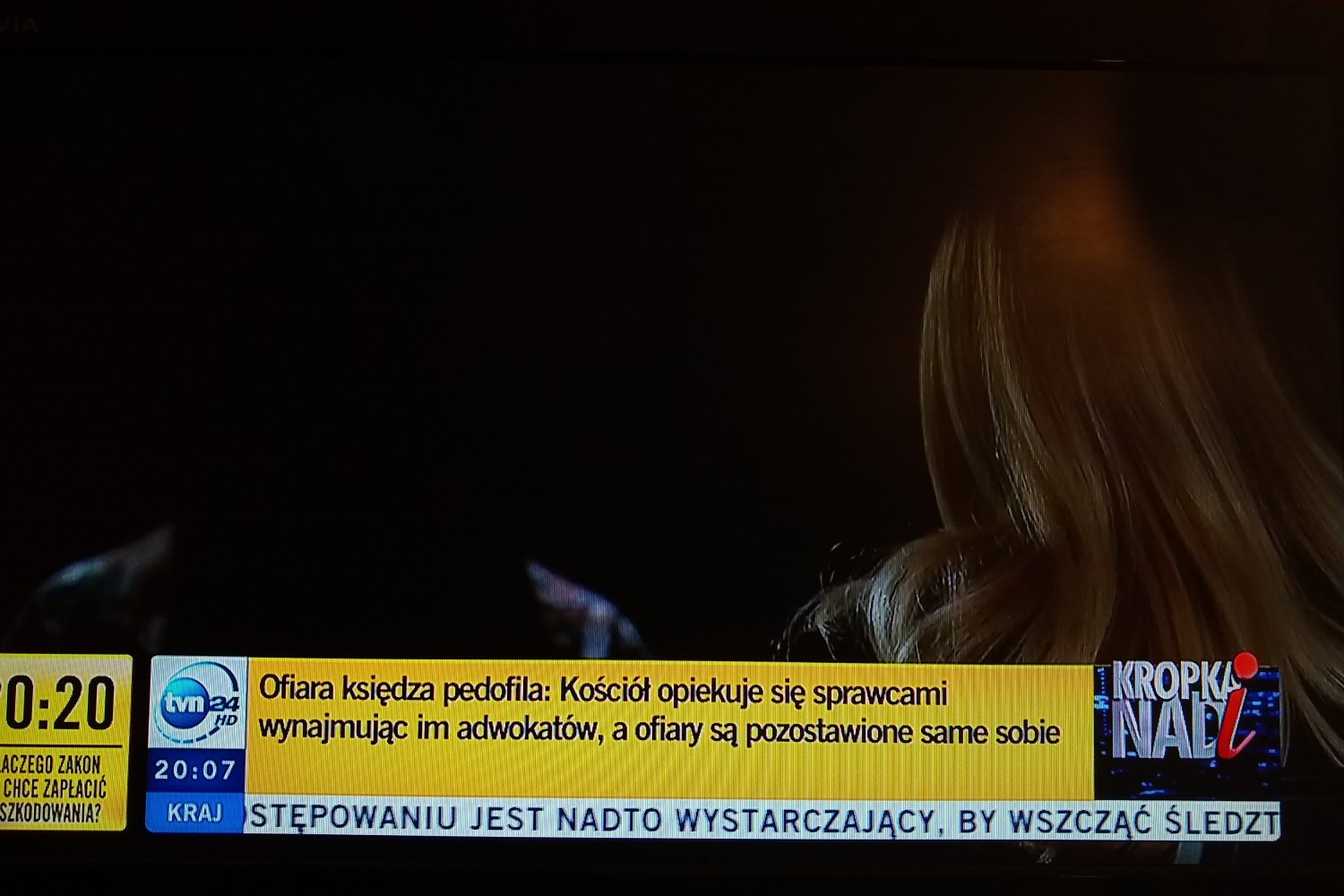 Pani Katarzyna nie pokazała swojej twarzy, miała też zmieniony głos.