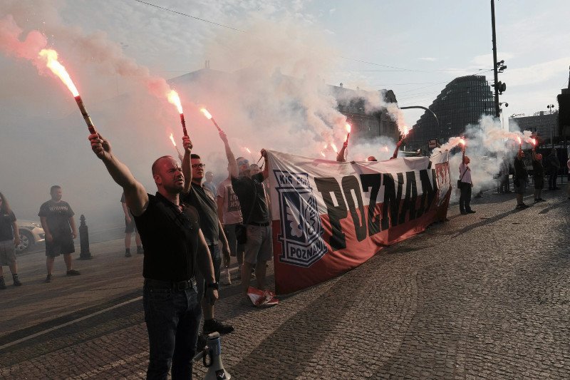 Obchody rocznicy Czerwca'56 w Poznaniu. Nie obyło się bez gwizdów podczas wystąpienia prezydenta Jacka Jaśkowiaka.