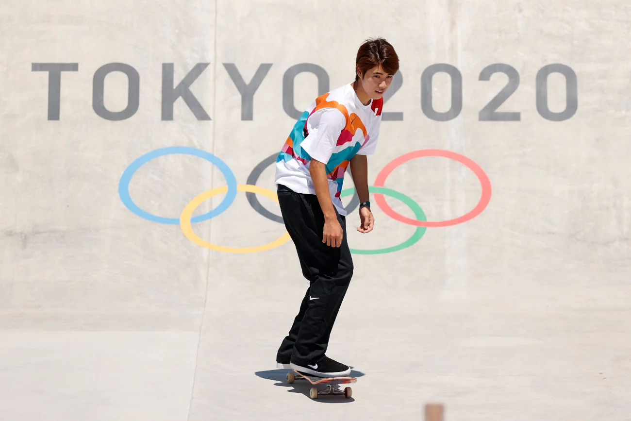 Yuto Horigome, pierwszy złoty medalista w jeździe na deskorolce (street) na igrzyskach olimpijskich
