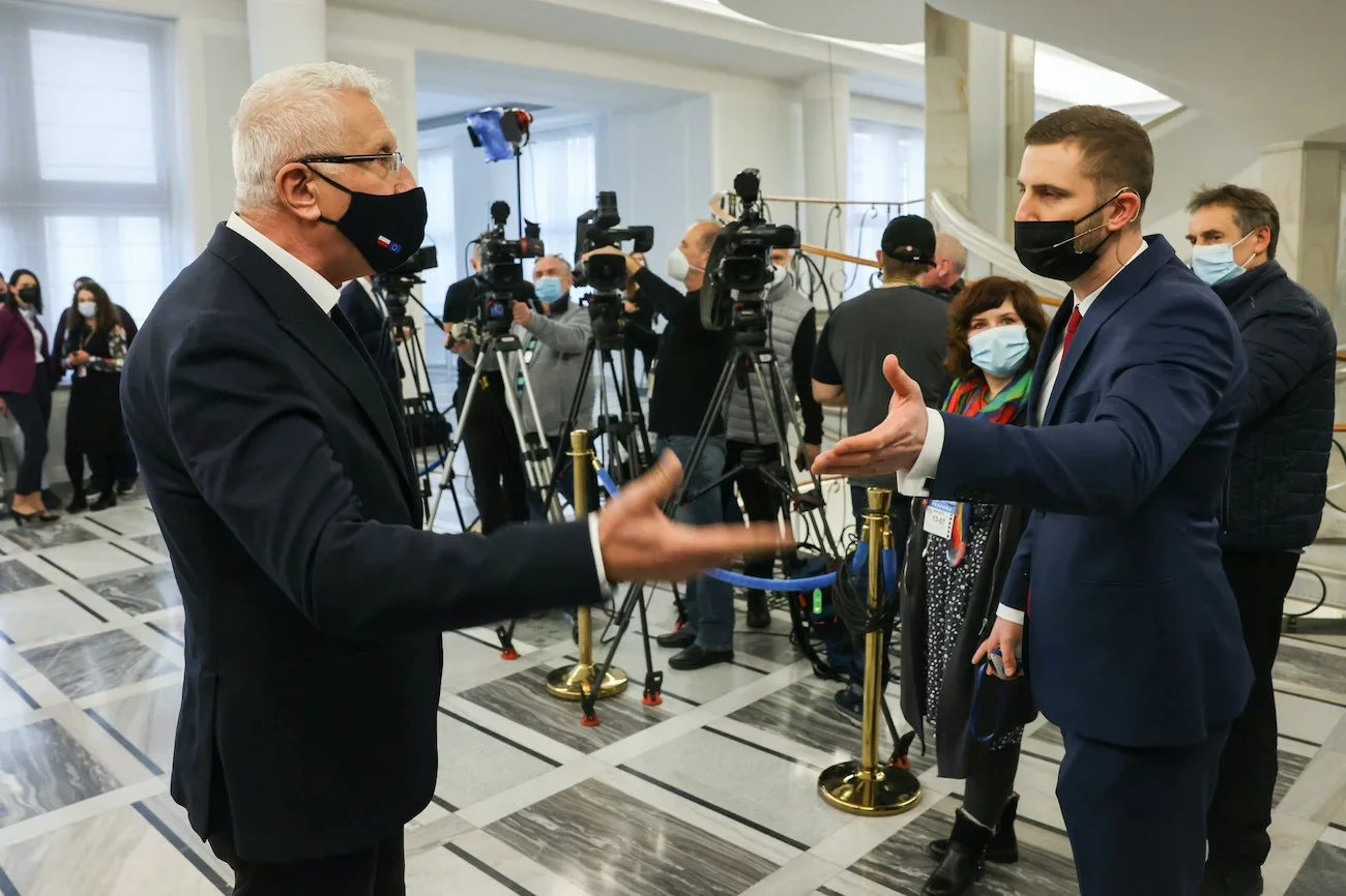 Wadim Tyszkiewicz kłóci się z Miłoszem Kłeczkiem z TVP Info.