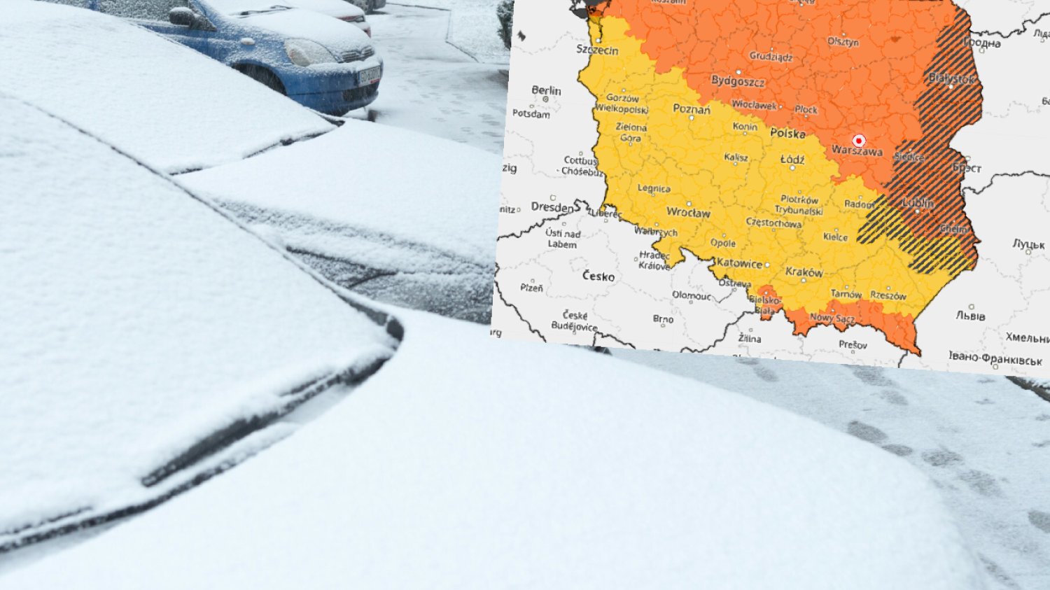 Pogoda. Wichury, deszcze, śnieg i lodowica. Wiemy, kiedy ocieplenie.