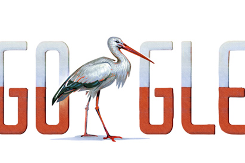 Google na Święto Niepodległości.