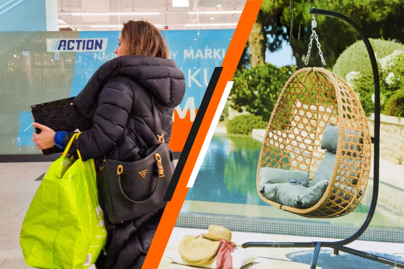 Fotel wiszący to hit Action. Ile kosztuje i czy jest wart swojej ceny?