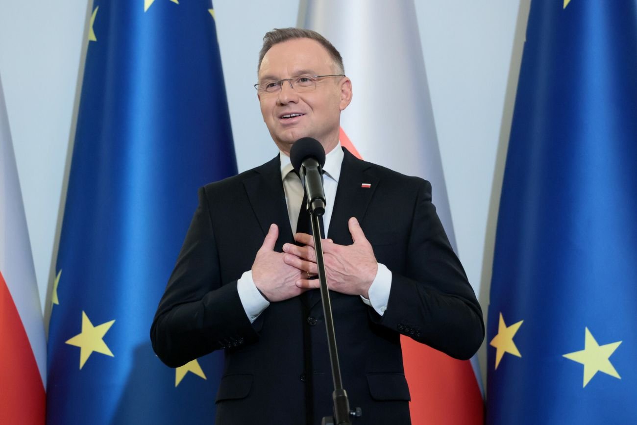 Prezydent Andrzej Duda przyłapany na nartach w Kluszkowcach