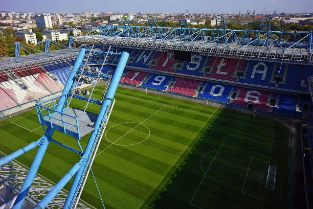 Stadion miejski w Krakowie był remontowany dzięki wsparciu Totalizatora Sportowego.