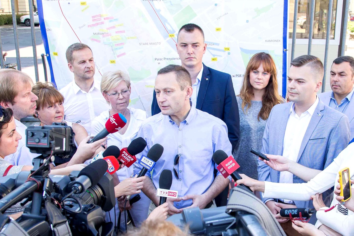 Konferencja "Mapa potrzeb Warszawy" pod ratuszem