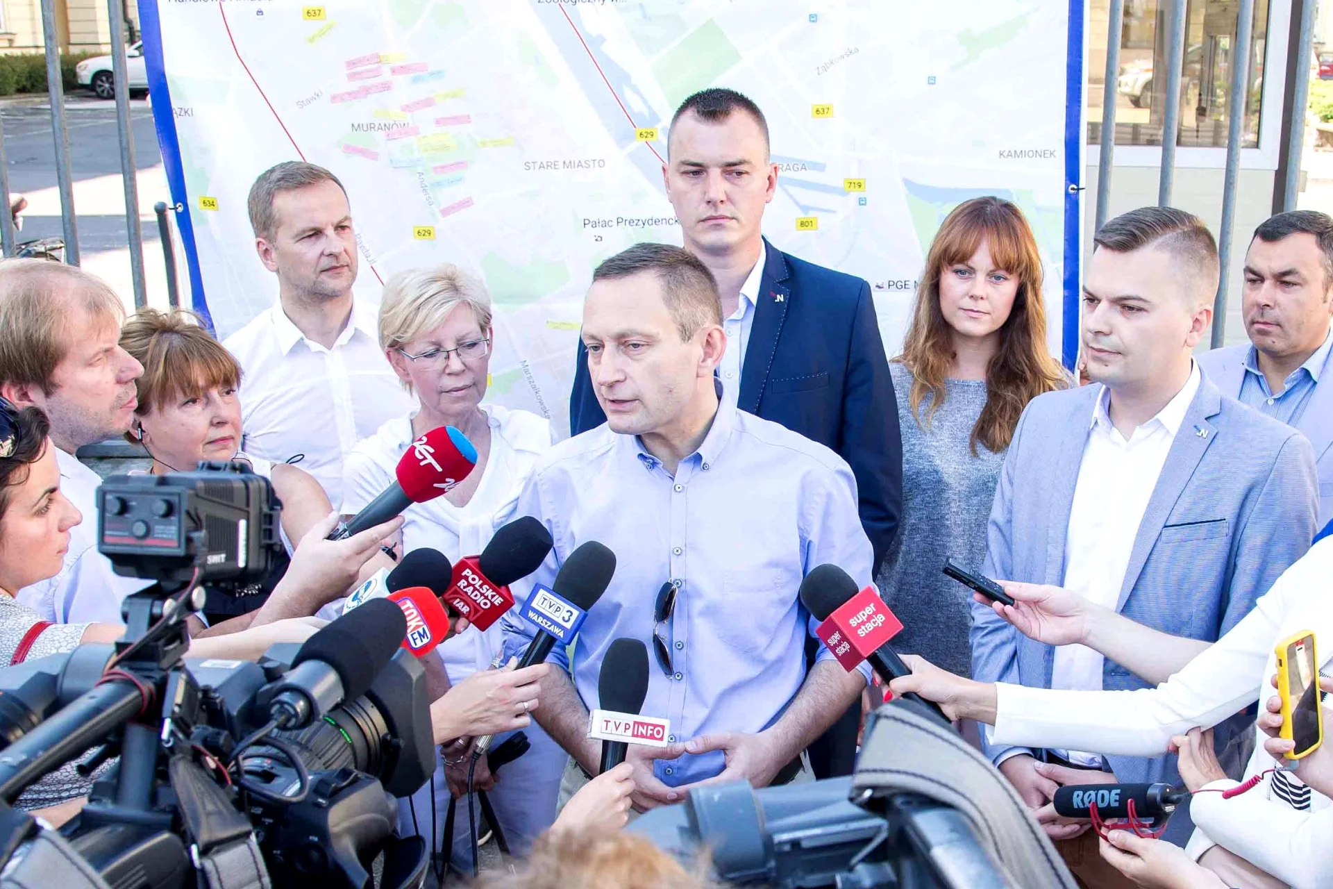 Konferencja "Mapa potrzeb Warszawy" pod ratuszem