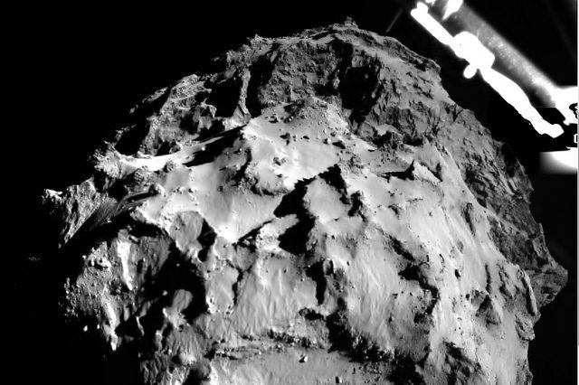 Pierwsze zdjęcie wysłane przez Philae na Ziemię