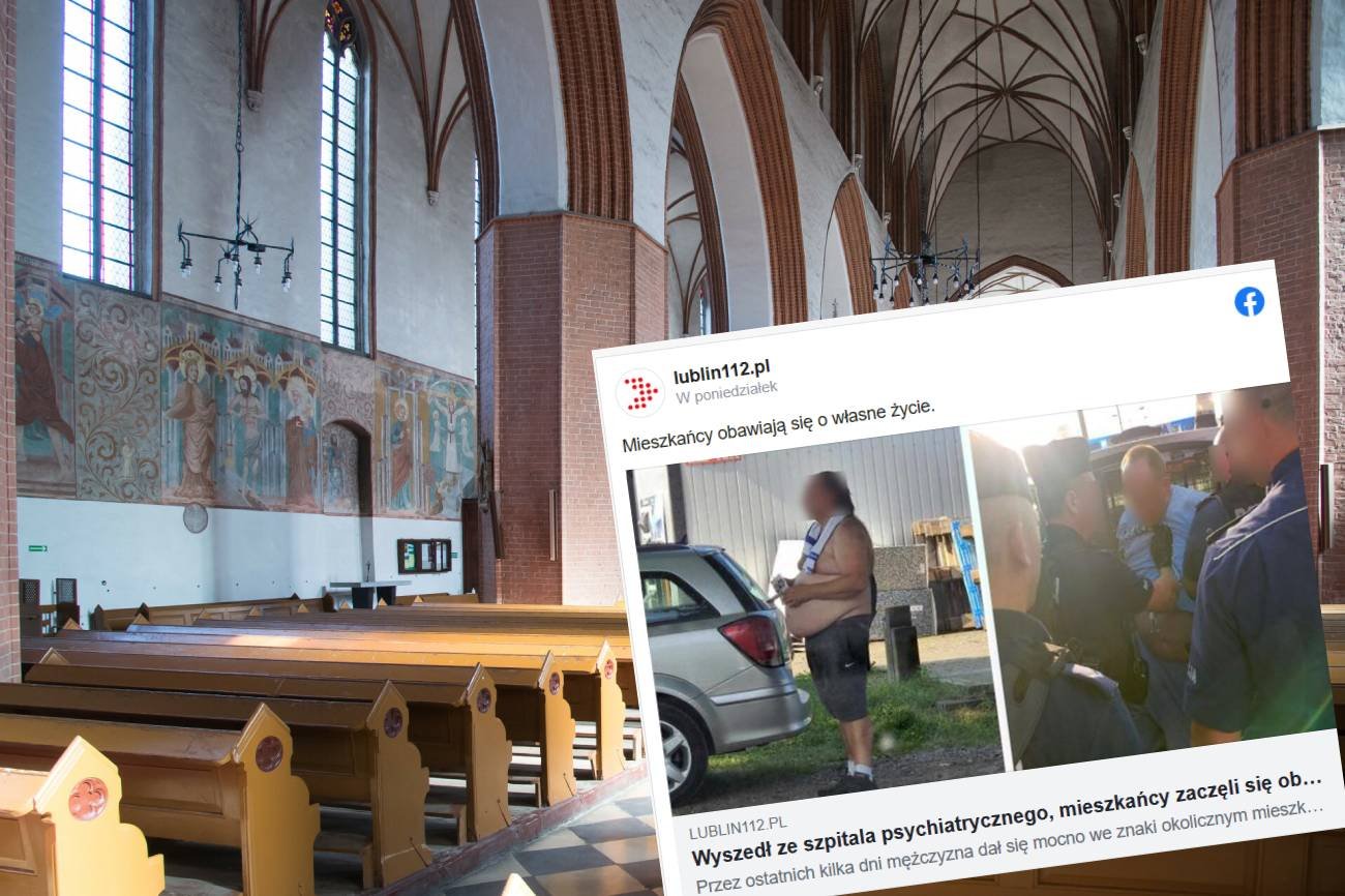 Konopnica znany agresor terroryzuje mieszkańców. Chce ukrzyżować księdza