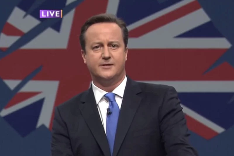 Coraz mniej lubimy Anglików. Niechęć do polskich imigrantów zrobiła swoje? Na zdjęcie premier Wielkiej Brytanii David Cameron