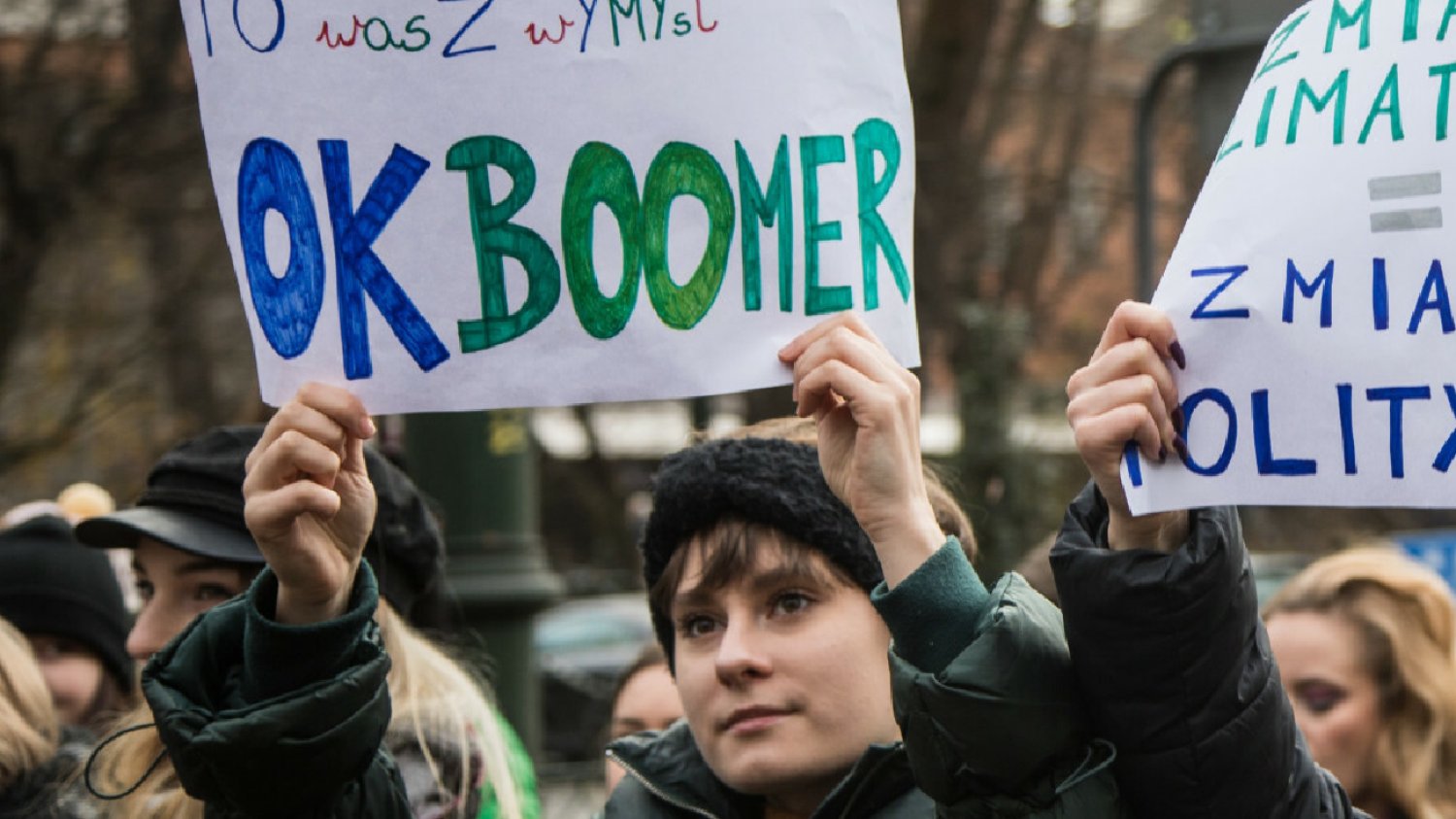 Boomerze, to ty dajesz mi powody do bycia roszczeniowym leniem.