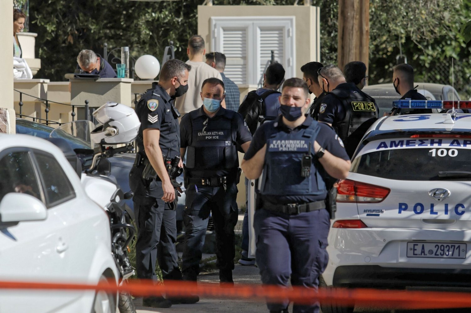 Grecka policja. Zdjęcie ilustracyjne.