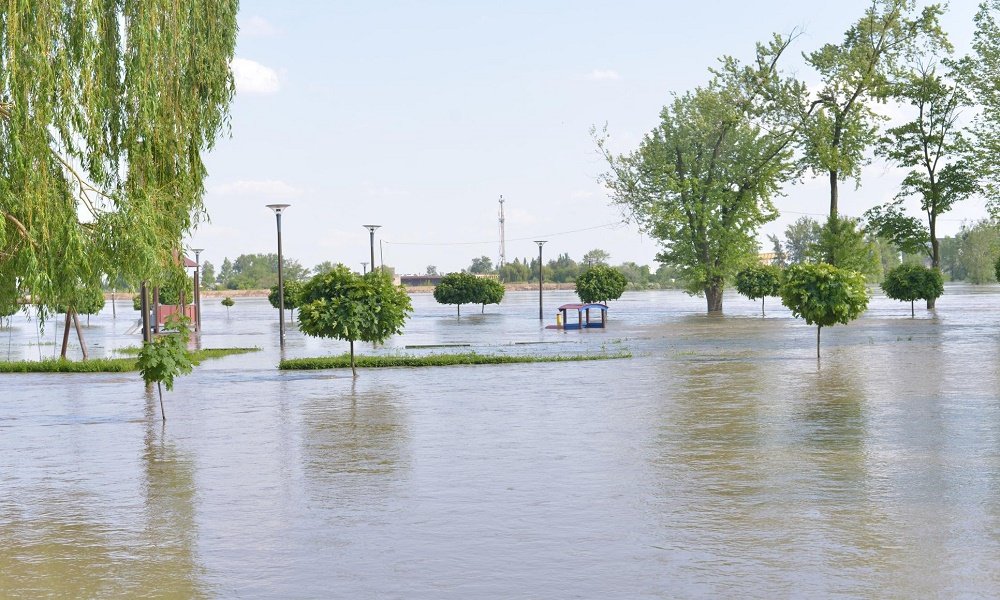 Dziś rano do Sandomierza dotarła fala kulminacyjna. Poziom wezbranej wody wyniósł 7,4 m.