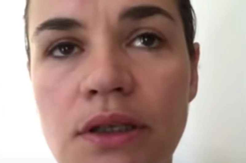 Liderka białoruskiej opozycji opuściła kraj dla swoich dzieci.