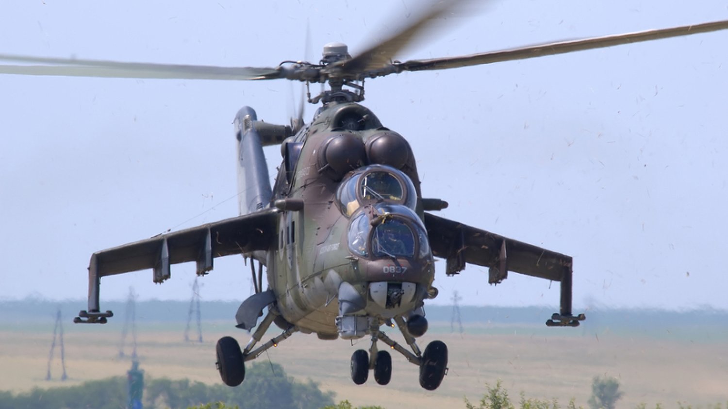 Ukraińska prokuratura podała, że członkowie Gwardii Narodowej handlowali "na lewo" śmigłowcami Mi-24.