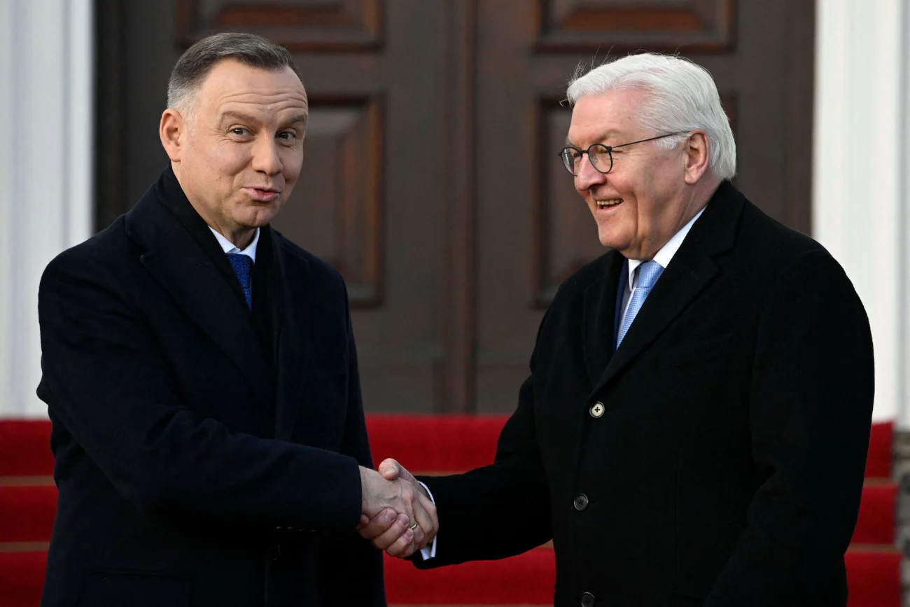 Andrzej Duda spotkał się w Berlinie z Frankiem-Walterem Steinmeierem