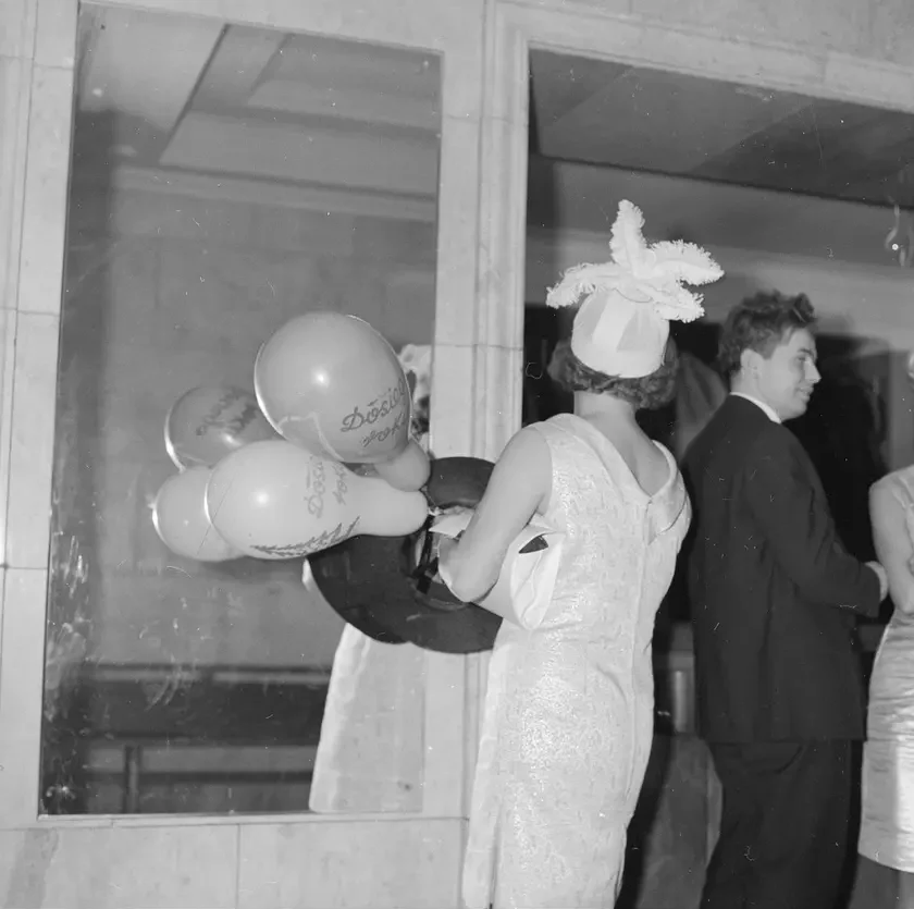 Balony na balu sylwestrowym w PKiN (1966) Balony na balu sylwestrowym w PKiN (1966)