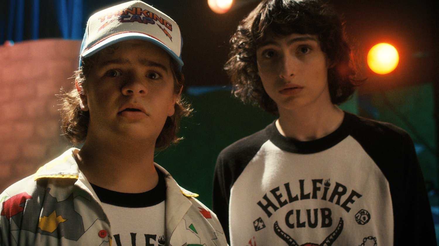 Dustin i Mike w Stranger Things