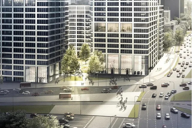 Generation Park Skanska. Wepchnie się pod wieżę Warsaw Spire
