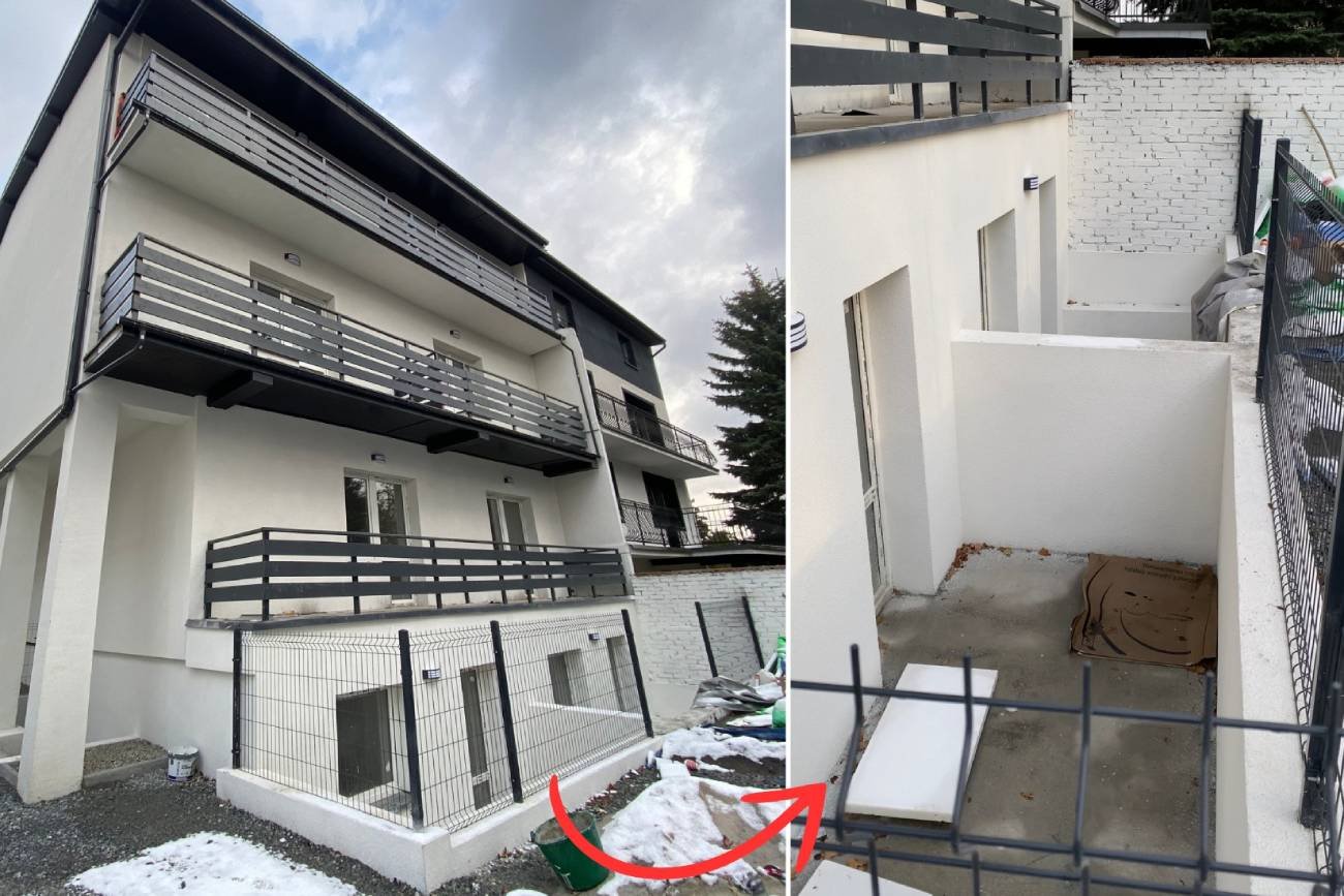 Pół internetu śmieje się z podziemnych balkonów w Krakowie