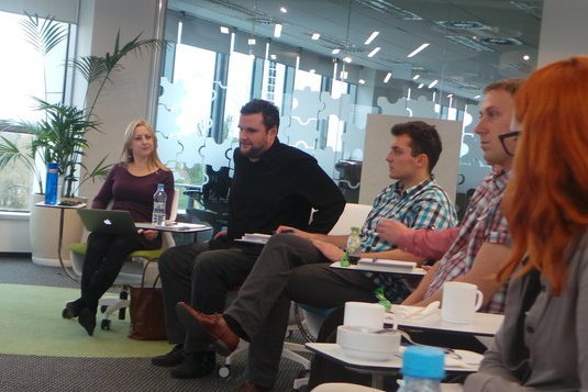 III edycja warsztatów komunikacyjnych dla osób niepełnosprawnych Alexa i naTemat.pl we wrocławskiej siedzibie Google.