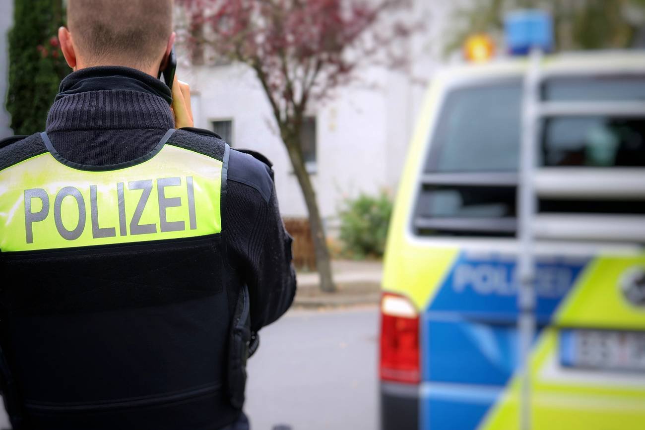 Niemiecka policja.