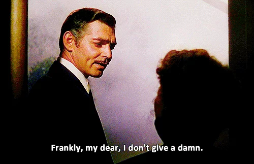 Clark Gable w filmie „Przeminęło z wiatrem”