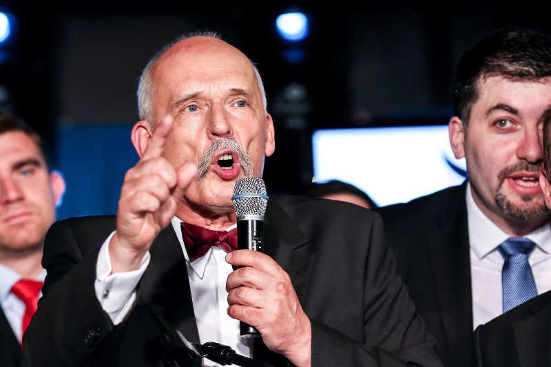 Według Janusza Korwin-Mikkego Angela Merkel to agentka Stasi.