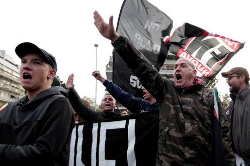 Zdjęcie wykonane Włochów obiegło Polskę jako wykonane u nas.