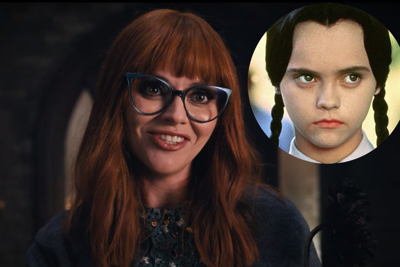 Wednesday rodzina addamsów Christina Ricci Jenna ortega tim burton