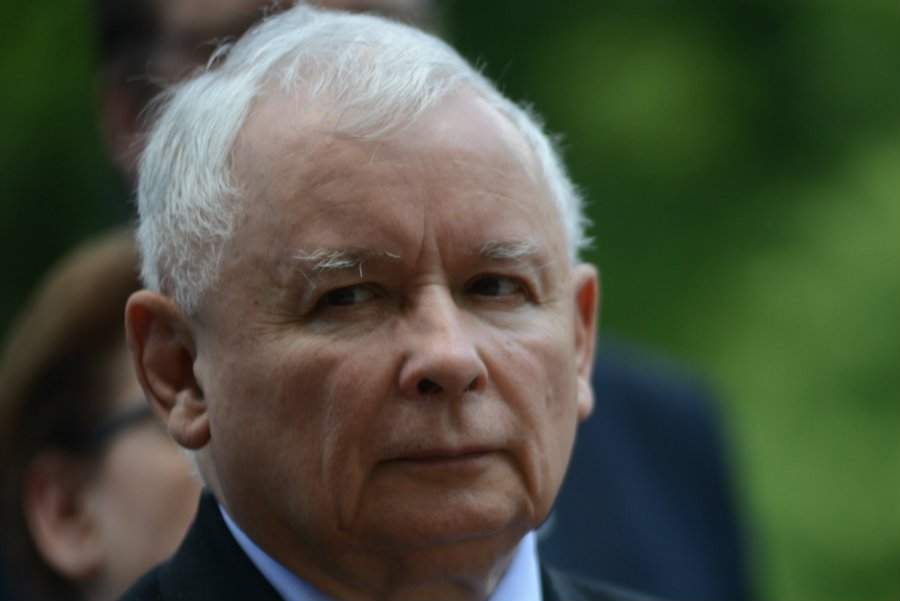 Jarosław Kaczyński został podsłuchany w tłumie swoich zwolenników w Zbuczynie.