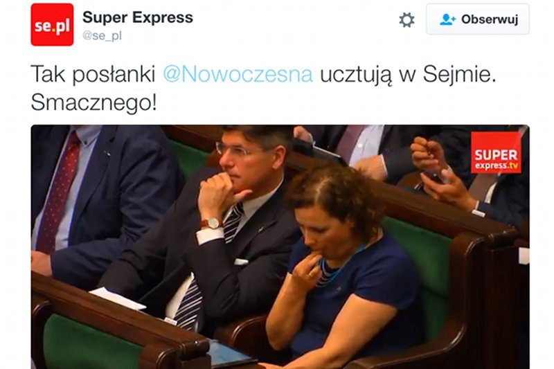 Posłanki Nowoczesnej podjadają słodycze w Sejmie, jak uczennice w ławce szkolnej. Czy to nie urocze?