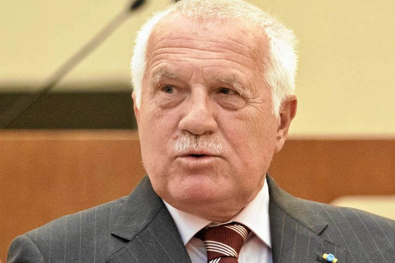 Były prezydent Czech Vaclav Klaus.