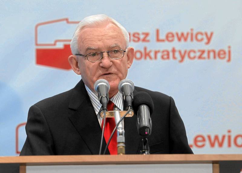 Leszek Miller podczas Rady Programowej SLD