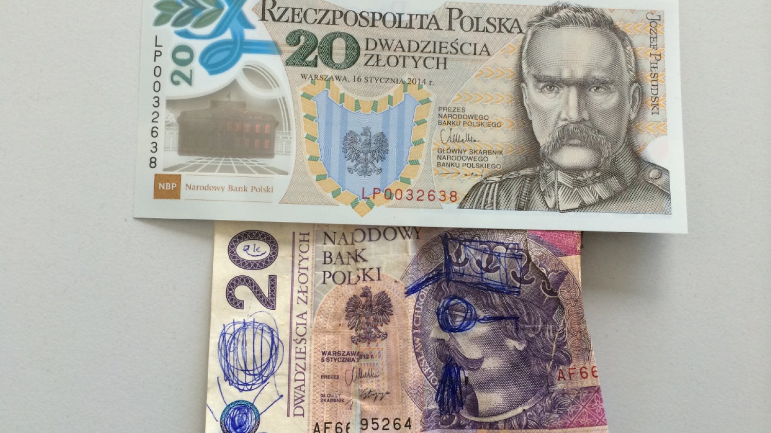 Nowa 20-złotówka z polimeru może wiele przetrwać - szkoda, że nie produkuje się jej na masowa skalę.