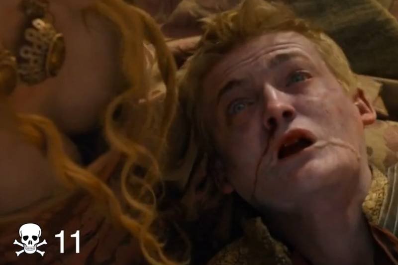 Król Joffrey zmarł jako 11 w czwartym sezonie "Gry o Tron"