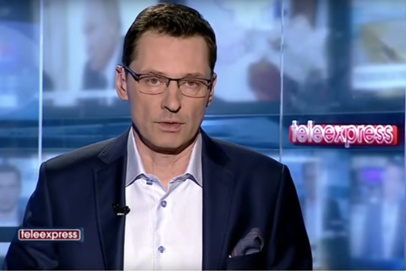 Krzysztof Ziemiec poprowadził po raz pierwszy "Teleexpress" od czasu odejścia z "Wiadomości".