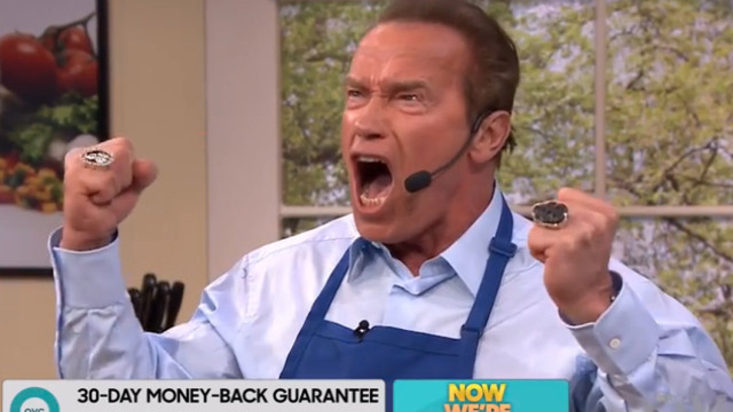Arnold Schwarzenegger w telezakupach własnej roboty
