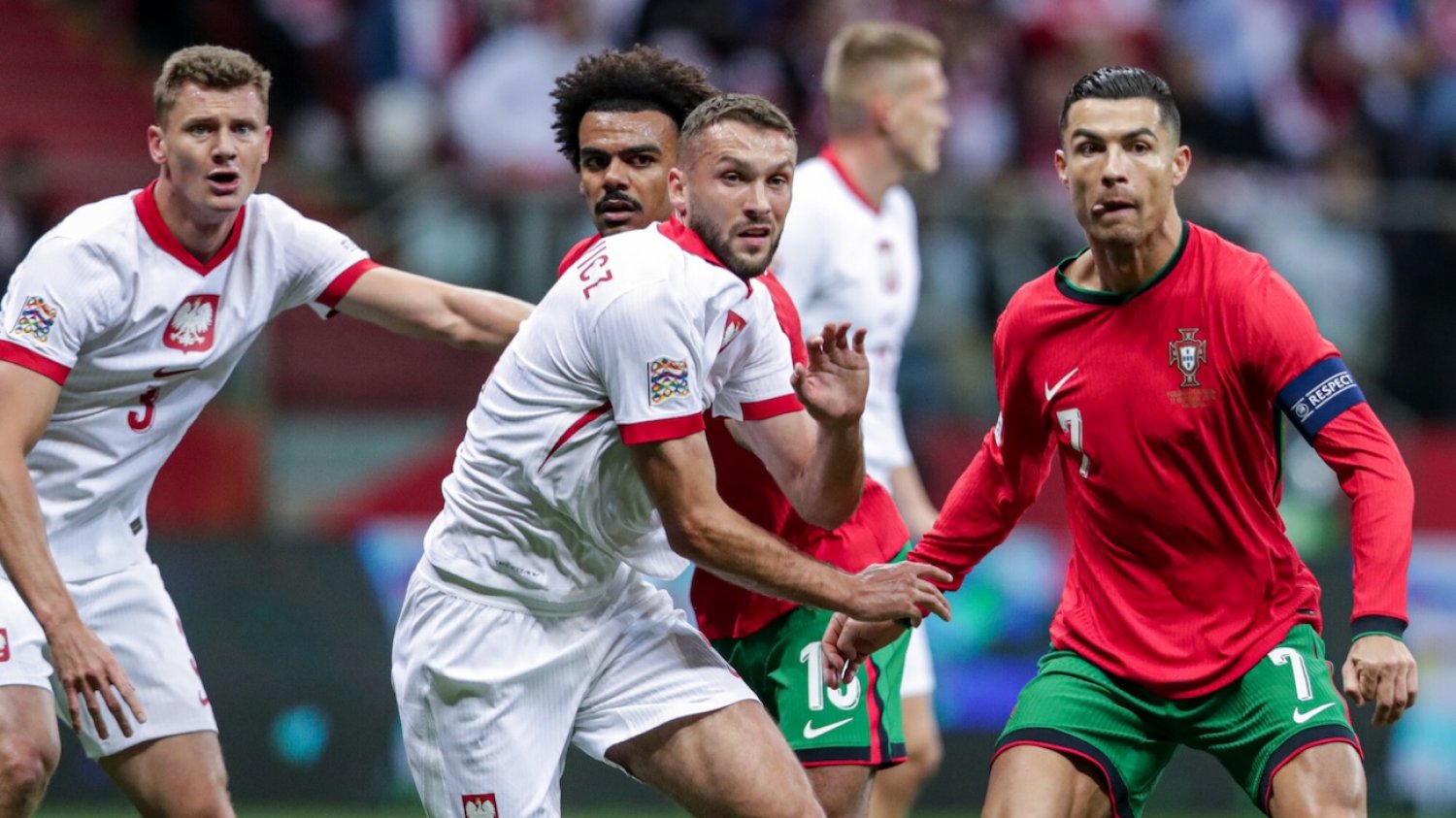 Polska przegrała z Portugalią 1:3